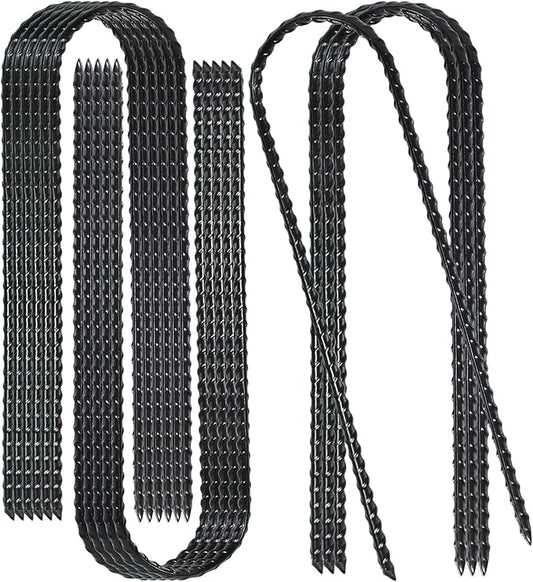 10-Inch Trampoline Stakes Heavy Duty U Shaped Rebar Ground Stakes Ground Anchors for Sporting Goods Security, House Construction (12)