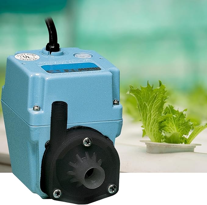 Little Giant 2E-38NT 115 Volt, 300 GPH, 1/40 HP, Manual, In-line/Submersible Small Oil-filled Aluminum Pump with 10-Ft. Cord, Blue, 502286