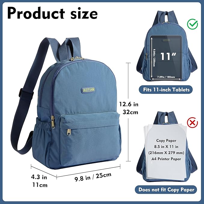 AOTIAN Lightweight Small Hiking Backpack for Women - Durable Water-Resistant Daypack for Travel, Camping & Outdoor Adventures