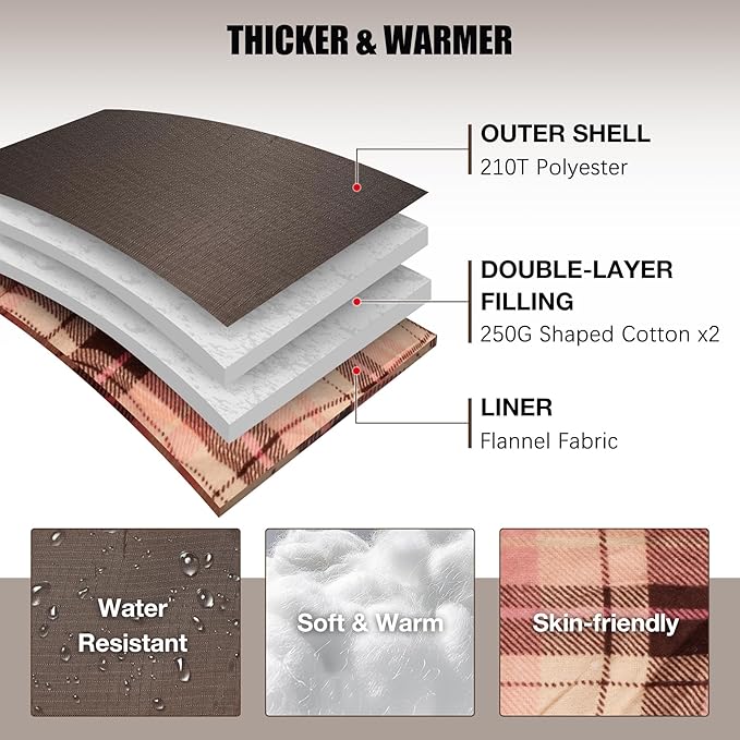 REDCAMP Cold Weather Mummy Sleeping Bag, Warm Flannel Cotton Sleeping Bag, 2 lbs/ 4 lbs Filling