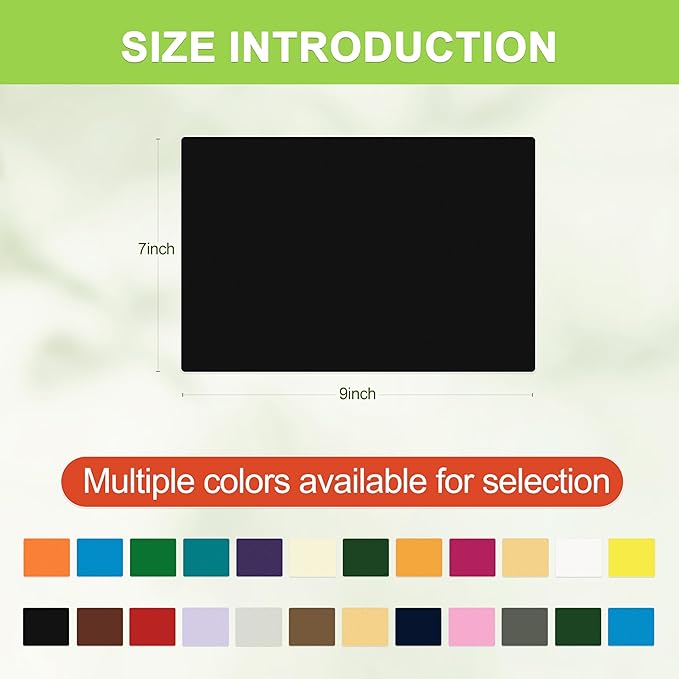 7x9in Nylon Repair Patch，Tent Repair Kit，Self Adhesive Waterproof Fabric Repair Tape for Tent, Umbrella, Sleeping Bag, Down Jackets,Knapsack.（Black,6ps）