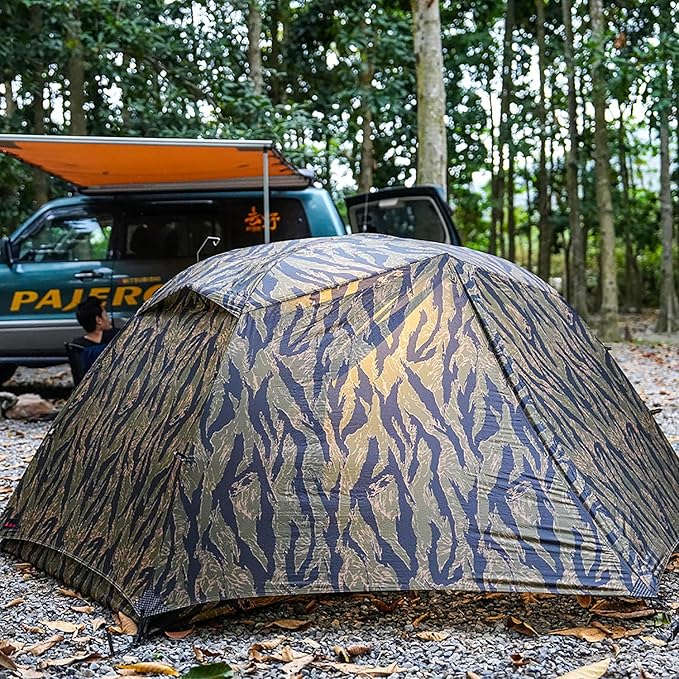 Camping Tent CAMO Backpacking Tent, Scout Portable Ultralight 3 Season Tent Waterproof for 2 Person Hiking, Mountaineering, Trekking