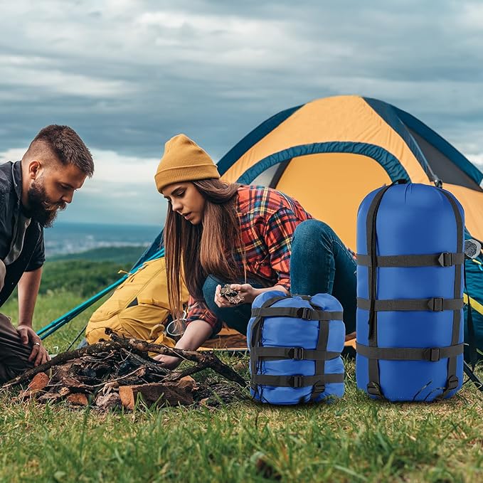 Compression Sack for Sleeping Bag Store Ultralight Sleeping Bag Compression Stuff Sack 15l 25l Space Saving Gear for Travel Camping Hiking Outdoor
