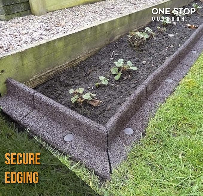 25-Pack Round Metal Landscape & Paver Edging Anchoring Stake, 12-Inch Length - Spiral Bright Spike Timber Nail, Tent Spikes, Camping, Trapping, Landscape, More (25)