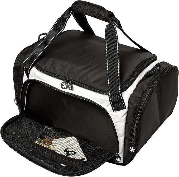 geckobrands Duffel Cooler - Insulated Leak-Proof Cooler Bag with Adjustable Strap, Holds Up to 30 Cans or 22 Bottles