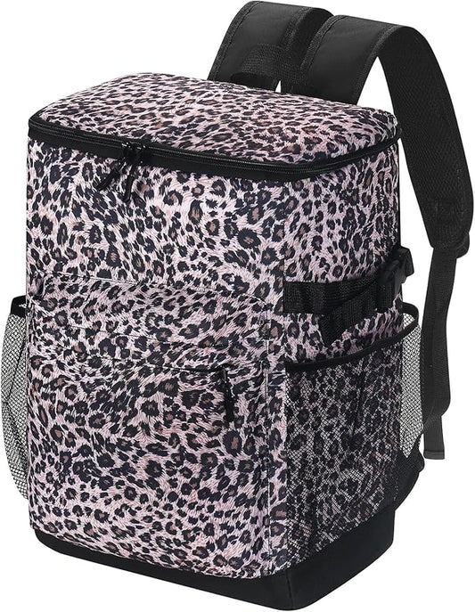 Cooler Backpack 33/40 Cans Coolers Insulated Leak Proof for Men & Women, Waterproof Soft Sided Lunch Camping Beach Travel Ice Chest Bag Hiking Picnic Backpack