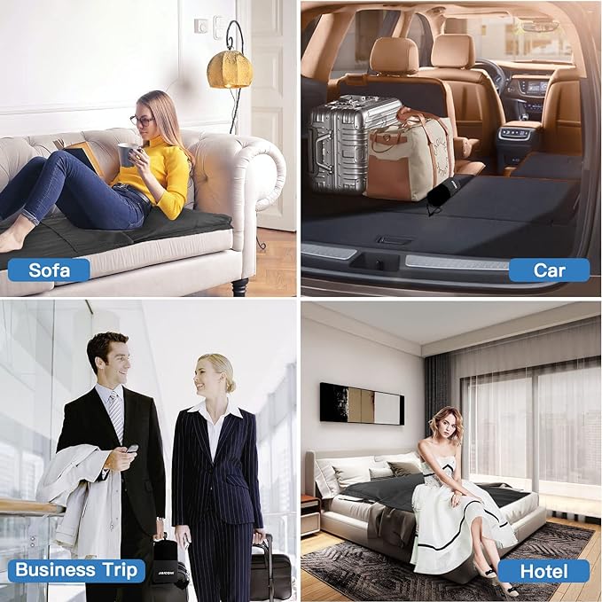 Sleeping Bag Liner, Travel Sheets & Adult Sleep Sack, Ultralight and Portable Summer Sleeping Bag - Ideal for Backpacking, Hotels and Hostels, Business Trips, Camping