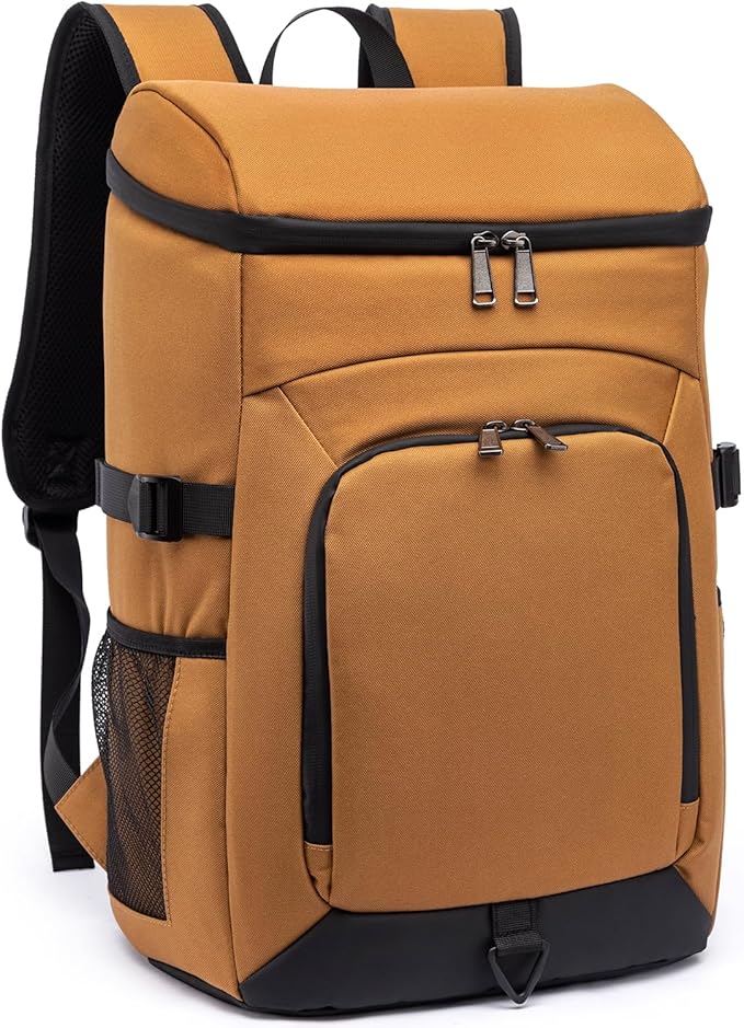 Laripwit 54/40 Cans Backpack Cooler Insulated Leak-Proof Large Cooler Backpack Double Deck Lunch Backpack for Men Women - Perfect Soft Cooler Bag for Tactical, Camping, Picnic, Beach, Hiking