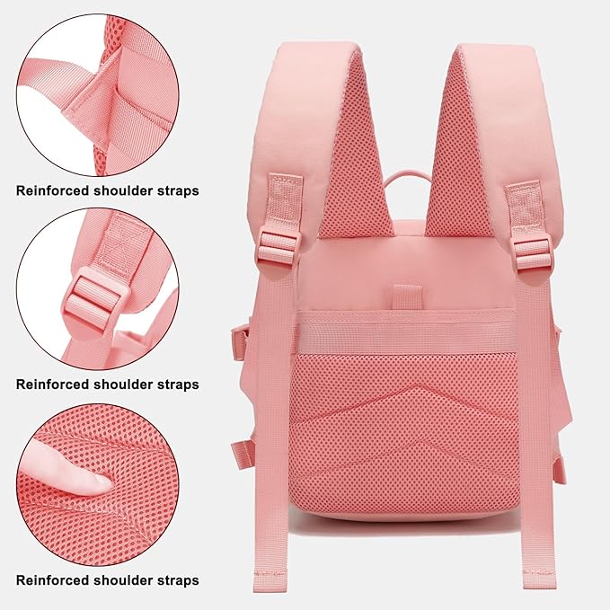 9L Mini Tactical Backpack Small Gym Bag Fitness Portable Backpack With Molle System For Hiking, Camping, Traveling, Daily Use (Pink)