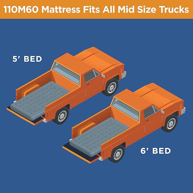 Rightline Gear Truck Bed Air Mattress With Built-In Pump