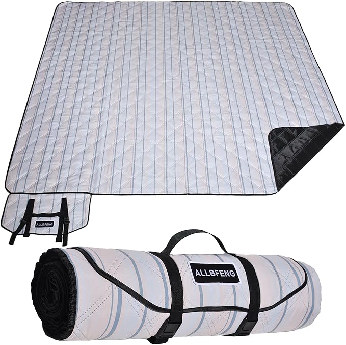 Large Picnic Mat, Outdoor Camping Mat, Tent Mate. Easy to Carry and Store, Water-Resistant, Dust-Proof Sand-Proof, Machine Washable. Thickened. For Picnics, Lawns, Concerts, Outdoor Adventures.