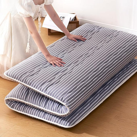 Premium Foam Japanese Floor Mattress Futon Mattress,100% High Density Comfortable Foam, Thicken Tatami Mat Sleeping Pad, Ideal for Comfort and Support, Queen (80" X 60")