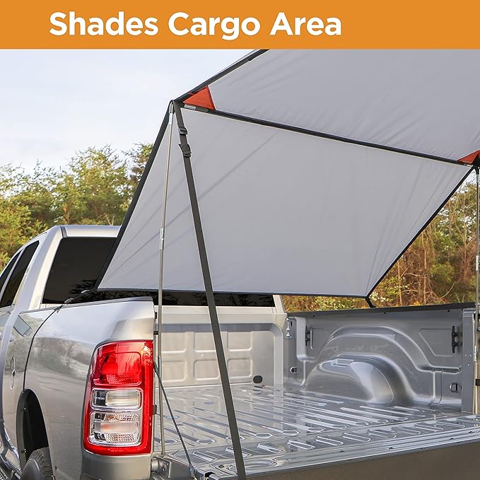 Rightline Gear Universal-Fit Truck Tailgate Portable Canopy Tent, 9.5 by 6 by 8.5 Feet,Blue
