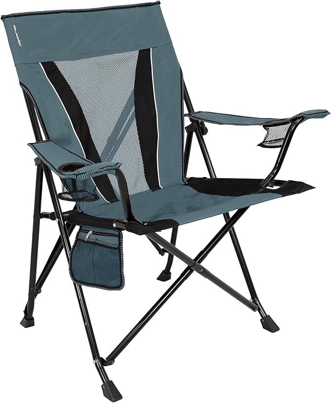 Kijaro XXL Dual Lock Portable Camping Chair - Supports Up to 400lbs - Enjoy The Outdoors in a Versatile Folding Sports & Outdoor Chair