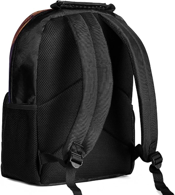 Daypack Lightweight Multipurpose Anti-Theft Lovely Beautiful Lion Art Shoulder Bag Large Capacity Laptop Book Bag Rucksack With Adjustable Shoulder Straps
