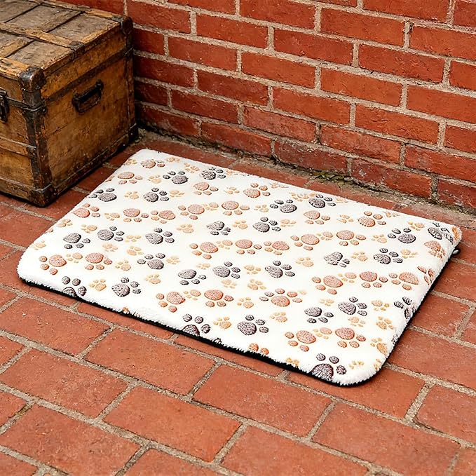 Self Warming Cat Bed,Insulated Winter Non-Slip Blanket,Self Heating Pad for Cats Dogs | for Puppy Sleeping Indoor Outdoor Living Room Bedroom Balcony Couch Kennel Cold Weather