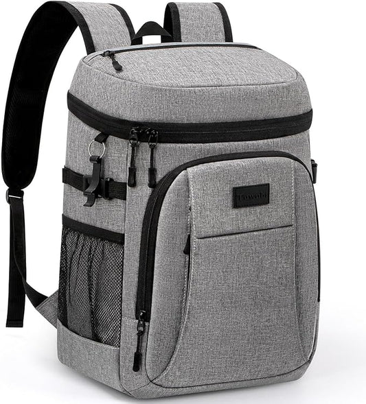 Tuwubi Cooler Backpack 35/42 Cans, Backpack Coolers Insulated Leak Proof for Men Women, Waterproof Soft Sided Lunch Camping Beach Travel Ice Chest Backpack Cooler Bag