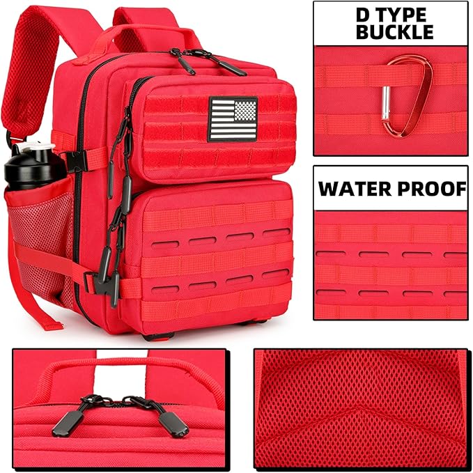 9L Mini Tactical Backpack for Men and Women Tactical Backpack Small for Hiking Small Tactical Bag Fitness Pack