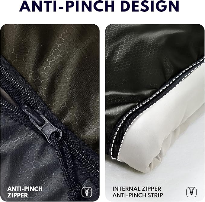 20°F XXL Sleeping Bags for Adults Cold Weather,Camping Sleeping Bag with Compression Sack for Winter Hiking, Hunting,Traveling