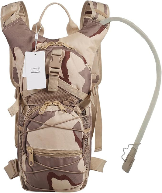 Hydration Backpack with 3L Water Bladder for Hiking and Climbing