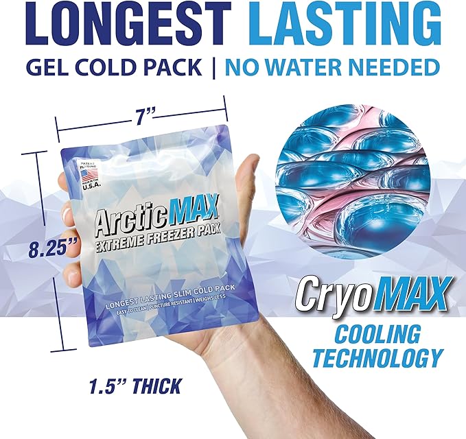 ArcitcMAX - Long-Lasting Slim Cooler Ice Pack