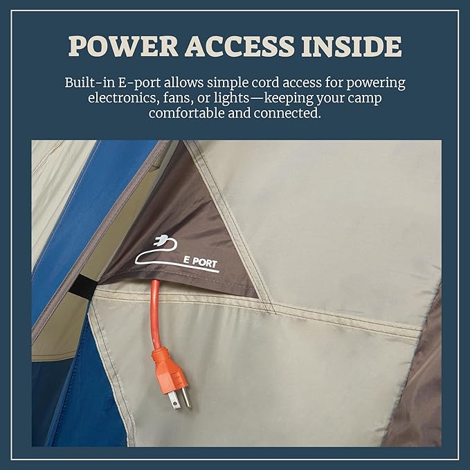 Wenzel Modified Dome Camping Tent for Car Camping, Traveling, Festivals, and More