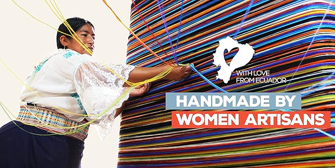 ALPAKITAS Alpaca Wool Blanket Throw | Large, Beautiful, Warm, Stripes | 64 x 45 inches | Ultra-Soft, Hypoallergenic and Breathable | Non-Itchy or Scratchy (Blue and Purple)