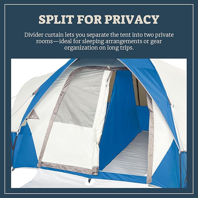 Wenzel Modified Dome Camping Tent for Car Camping, Traveling, Festivals, and More