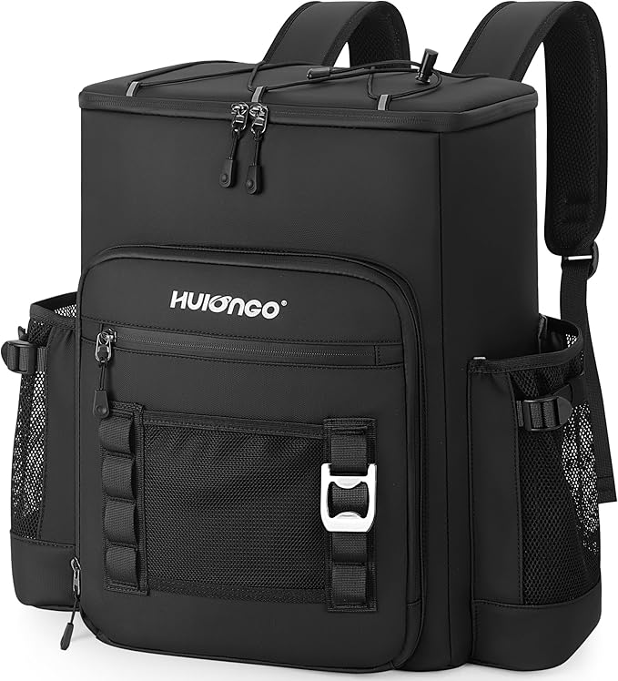 Large 52cans Waterproof Insulated Cooler Backpack for Men & Women, Leak Proof Backpack Cooler, Soft, 8Gal
