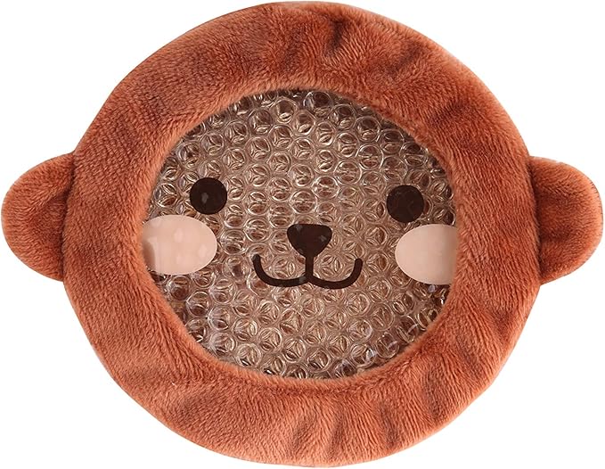 FOMI Premium Kids Hot Cold Ice Packs | 4 Pack | Soft Colorful Sleeves | Fun Animal Designed Children Gel Bead Wrap | Pain Relief for Kids Boo Boos, Fever, Wisdom Teeth, Tired Eyes, Headaches