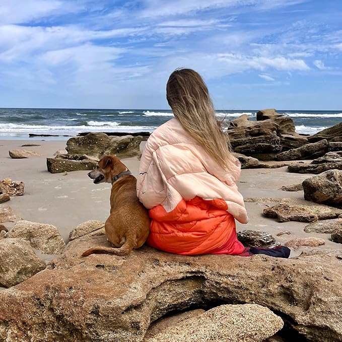 Camping Blanket,Lightweight Puffy Printed Camping Blanket Packable Outdoor Blanket for Camping,Traveling, Stadium, Hiking, Picnics