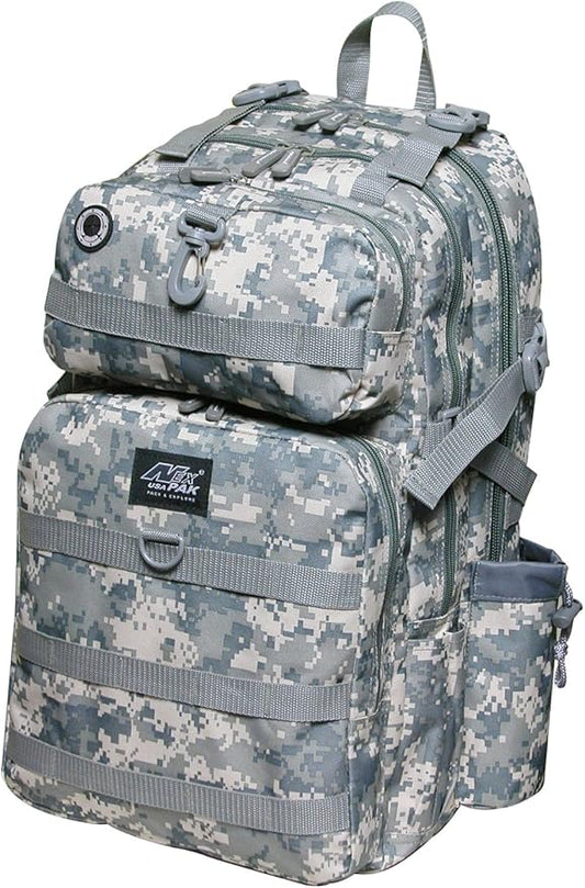 Tactical Military Camping Hiking Outdoor Backpack w/MOLLE Straps