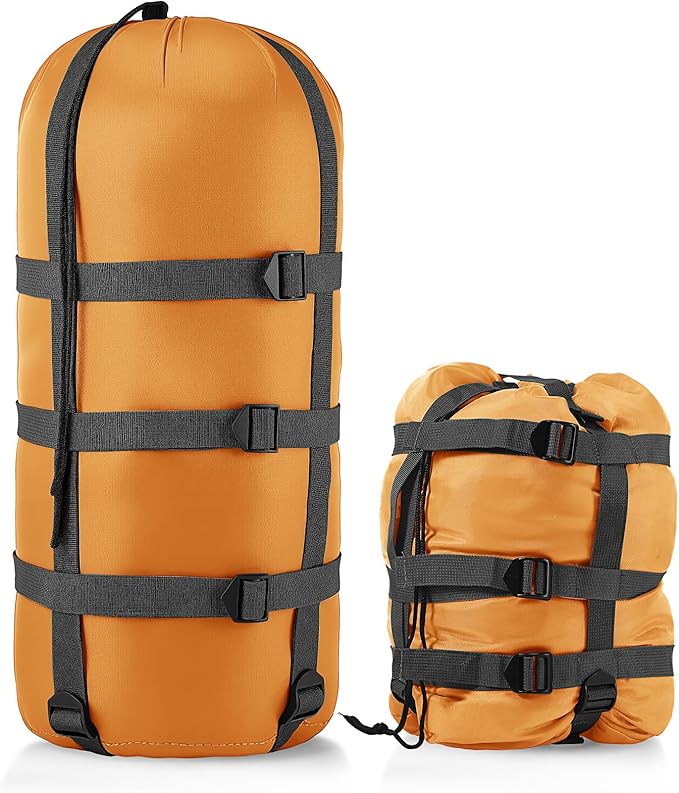 Compression Sack for Sleeping Bag Store Ultralight Sleeping Bag Compression Stuff Sack 15l 25l Space Saving Gear for Travel Camping Hiking Outdoor
