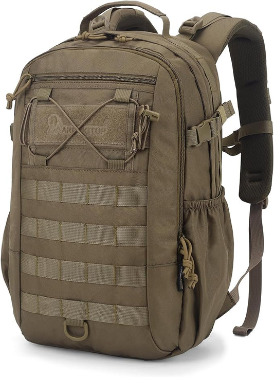 Mardingtop Small Military Tactical Backpack for Men 20L Molle Rucksack EDC Daypack for Hiking,Travel,Camping, Hunting