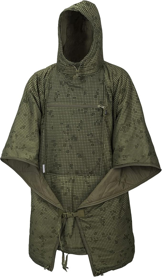 Helikon-Tex Swagman Roll Military Poncho - Multi-purpose Poncho & Emergency Poncho - Survival Gear - Woobie Blanket & Jacket