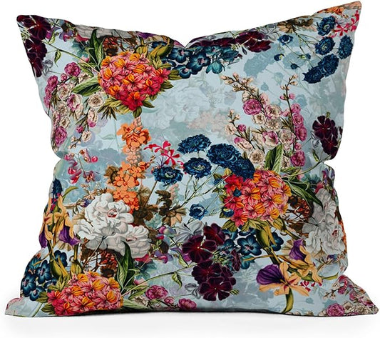 Society6 Summer Botanical Garden V III Throw Pillow Insert-Home Decor by Burcu Korkmazyurek, 20" x 20"