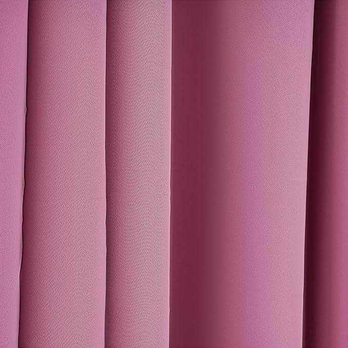 U-Dressing Room Privacy Protection Changing Room Divider, Clothing Store Fitting and Dressing Room for Boutique, Curtain Divider (C-Shaped-Pink)