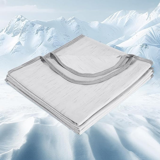 Elegear Cooling Blanket for Hot Sleepers, Double-Sided Arc-Chill® 3.0 Cooling Tech, Q-Max >0.5 Cool to Touch Cooling Blankets, Soft Breathable Summer Blanket for Night Sweats & Hot Flashes