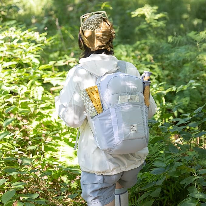 Naturehike 18L Lightweight Hiking Daypack, Waterproof Camping Packable Backpack Ultralight for Travel, Airplane, Adults