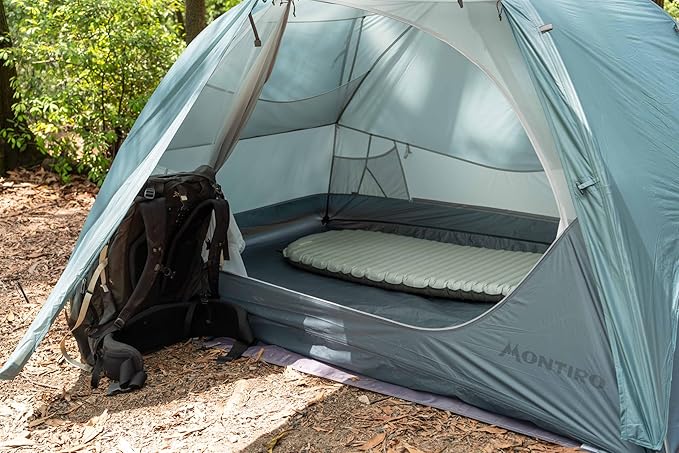 Wander Hawk 1-2 Person Backpacking Tent, Lightweight 1 Person / 2 Person Tent for Bikepacking Backpacking Camping & Hiking