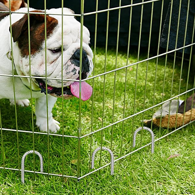 12 Inch Rebar Stakes,10 Packs Heavy Duty Metal J Hook Garden Ground Stakes for Camping Tent Canopy or Supporting for Garden Landscapes Fences Stakes (J Shape-Silver, J-12 x5/16-10pcs)