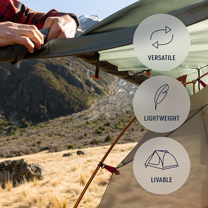 Sea to Summit Ikos Lightweight Tent for Backpacking and Car Camping