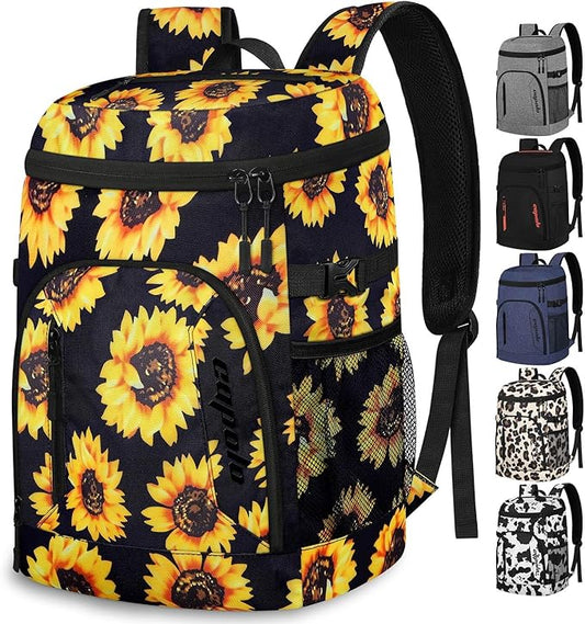 Capolo Cooler Backpack for Men Women Insulated Backpack Cooler Leak Proof Thermal Bag Beverage Soft Cooler Bag Lunch Backpack for Camping 30/45 Cans