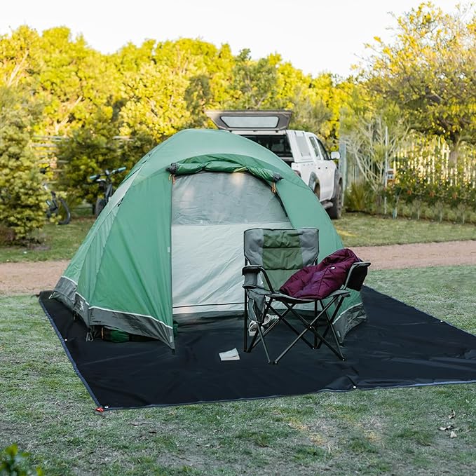 REDCAMP Waterproof Camping Tent Tarp - 36"x83", 4 in 1 Multifunctional Tent Footprint for Camping, Hiking and Survival Gear, Lightweight and Compact