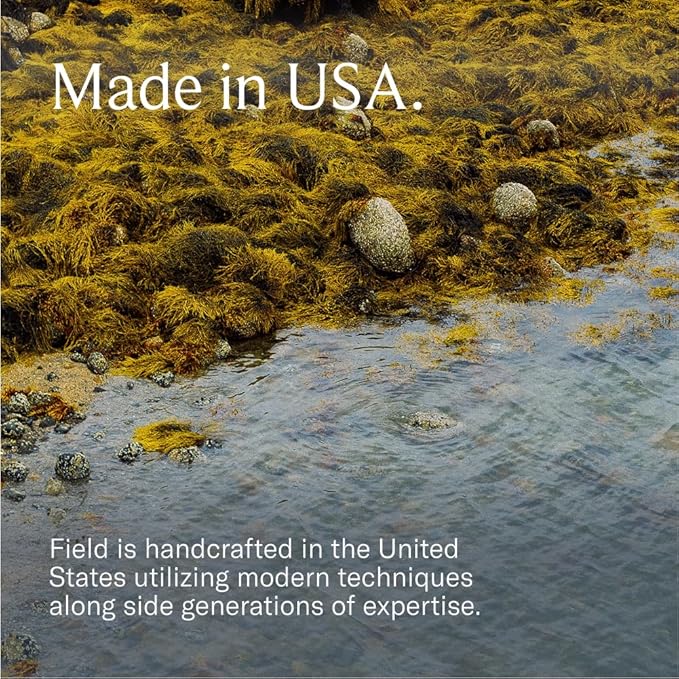 Field Company 8.38 Inch (Small) Cast Iron Skillet – No.6, Perfect for 2 Servings, Lightweight & Smooth, Preseasoned with Organic Oil – Made in USA, Non-Toxic, Vintage Design