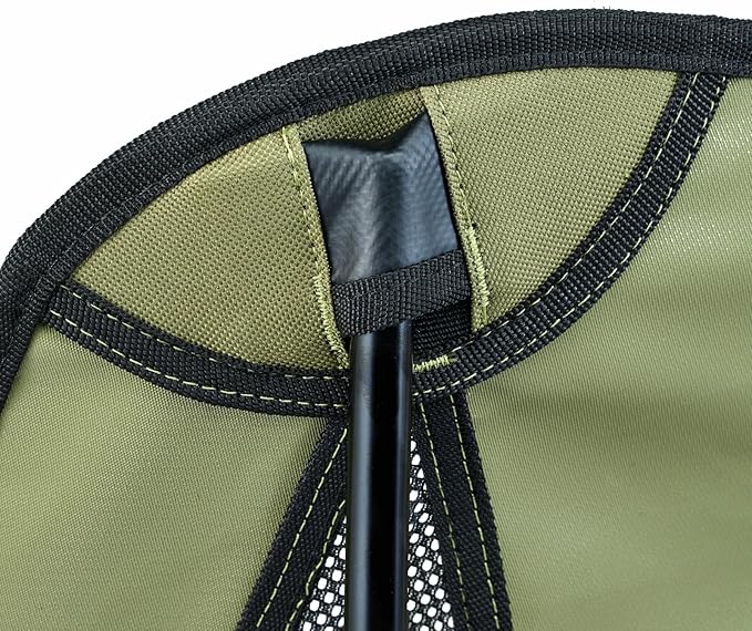 Lightweight Portable Camping Chair,Sturdy with X-Frame,120kg Capacity,Foldable with Carry Bag,Quick Setup for Outdoor,Hiking,Beach,Backpacking (Mars Red)