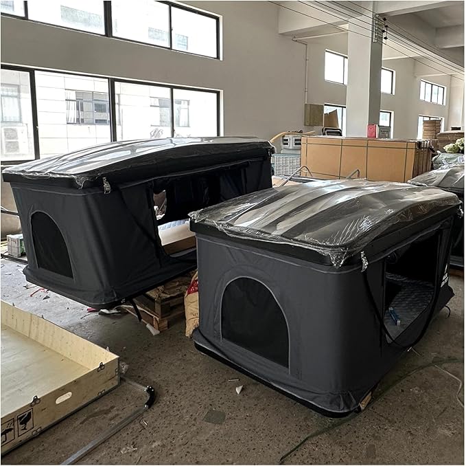 Camping Aluminum Rooftop Tent Car Hard Shell Roof Top Tent for Outdoor Camping Hiking Top Roof Car Tent 4 People