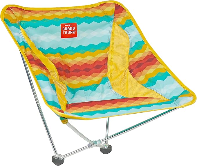 GRAND TRUNK Alite Monarch Chair – Ultra-Lightweight & Portable Rocking Camping Chair, Quick & Easy Setup, Durable Aluminum Frame for Hiking, Backpacking, Fishing & Beach (Camp Horizon)