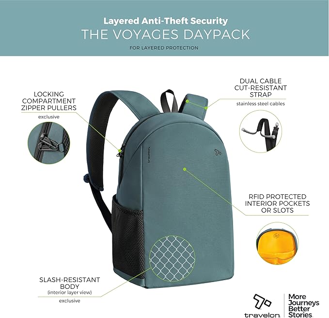 Travelon Anti-Theft The Voyages Daypack