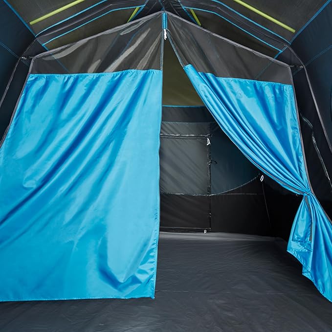 Coleman 4/6/8/10 Person Instant Camping Tent with 1-Minute Setup, Large Family Tent with Pre-Attached Poles, Air Vent, & Carry Bag, Sets Up in About 60 Seconds